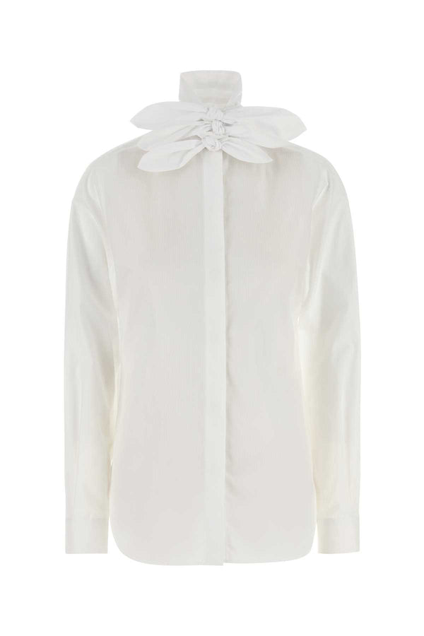 Moschino 100% Cotton shirt in white