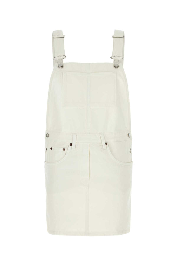 Prada Denim 100% Cotton dress in white