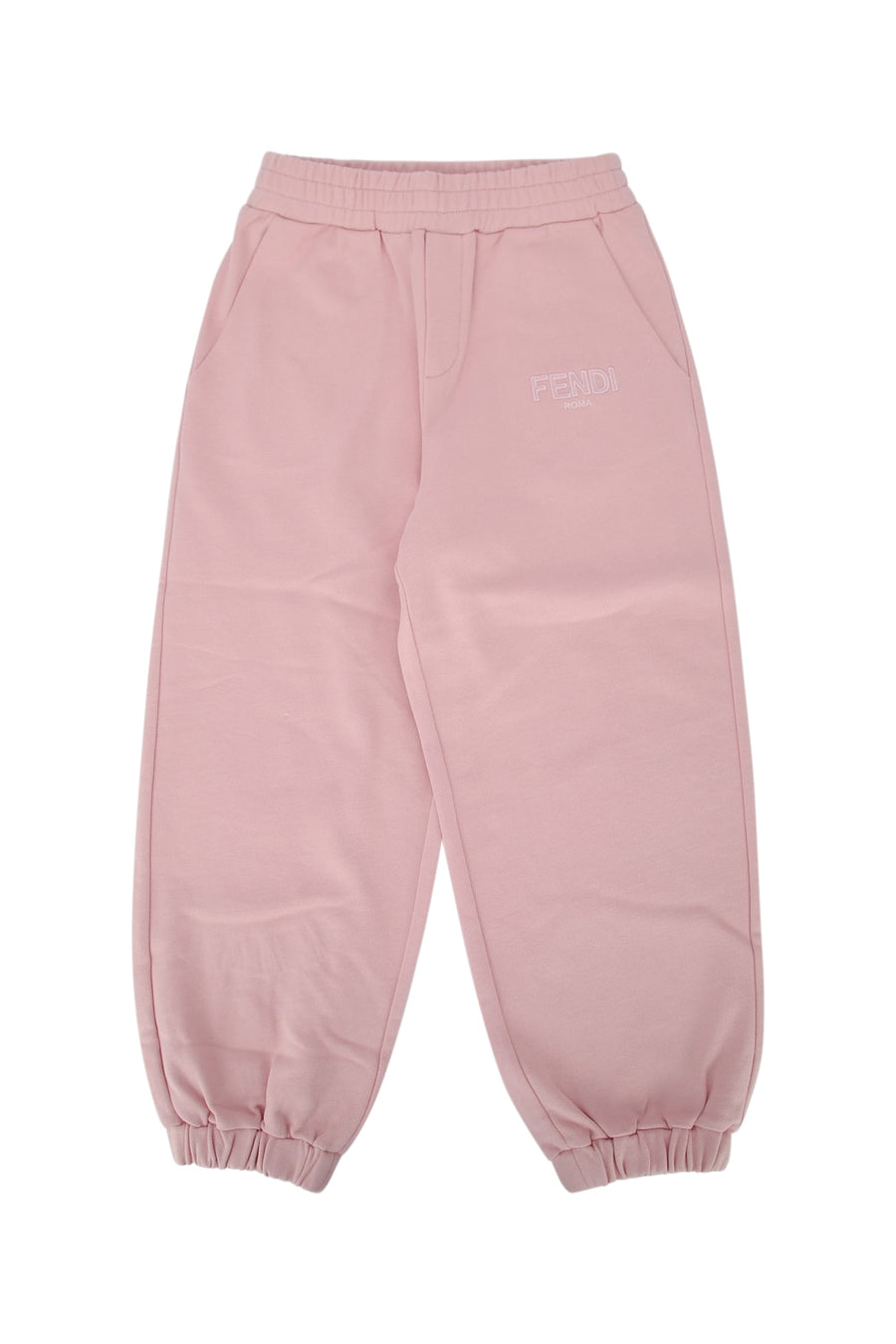 Fendi Kids Felpa 100% Cotton + Embroidery: 100% Polyester jogger in pink