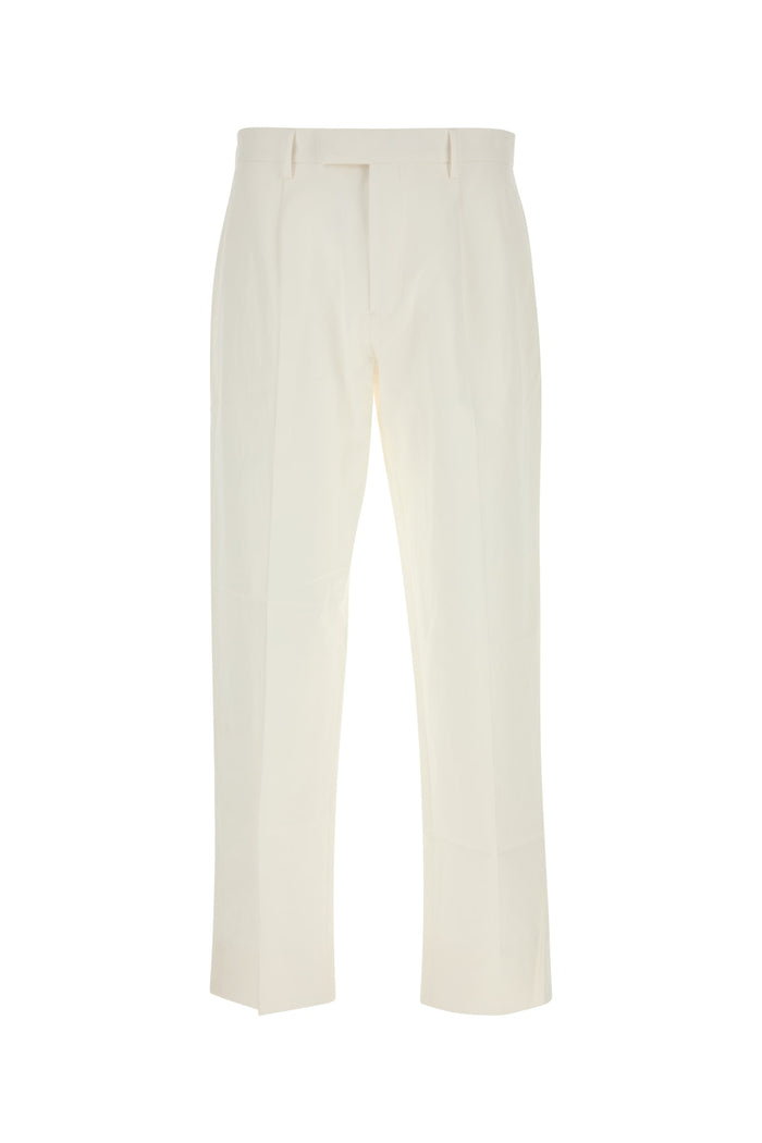 Long Formal Trouser Whitesolid .co Pantaloni