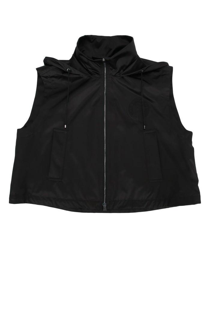 Leisure Hooded Vest Logo Toffe Felpe