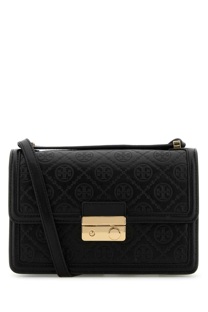 Black Leather Shoulder Bag Nero Borse A Tracolla