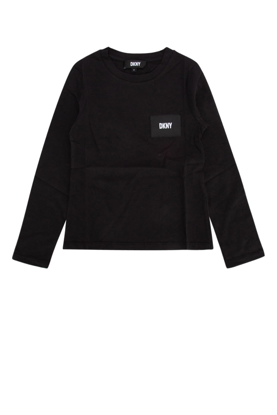 Dkny Junior 100% Cotton t-shirt in black