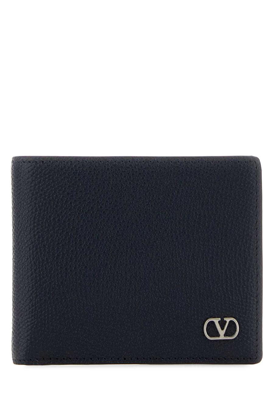 Valentino Garavani Wallet Calf leather - Bos Taurus wallet in navy