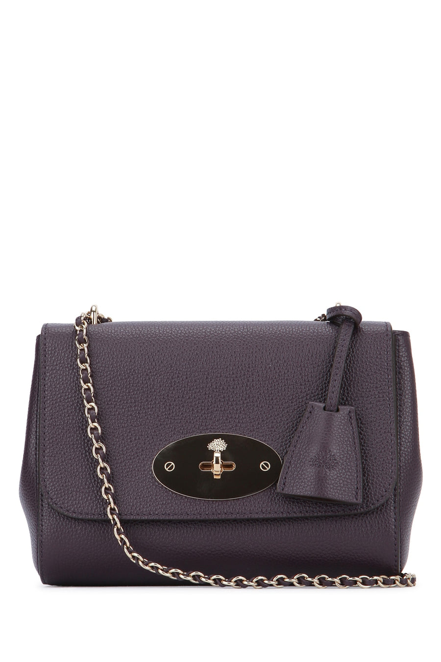 Mulberry Classic 100% Bovine / Bos Taurus shoulder bag in purple