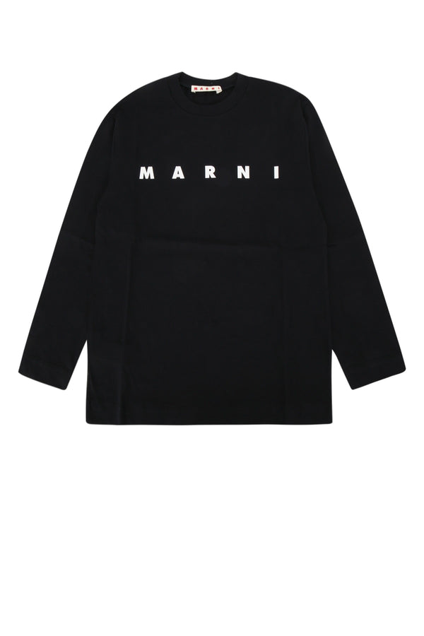 Marni Kids 100% Cotton sweatshirt in black
