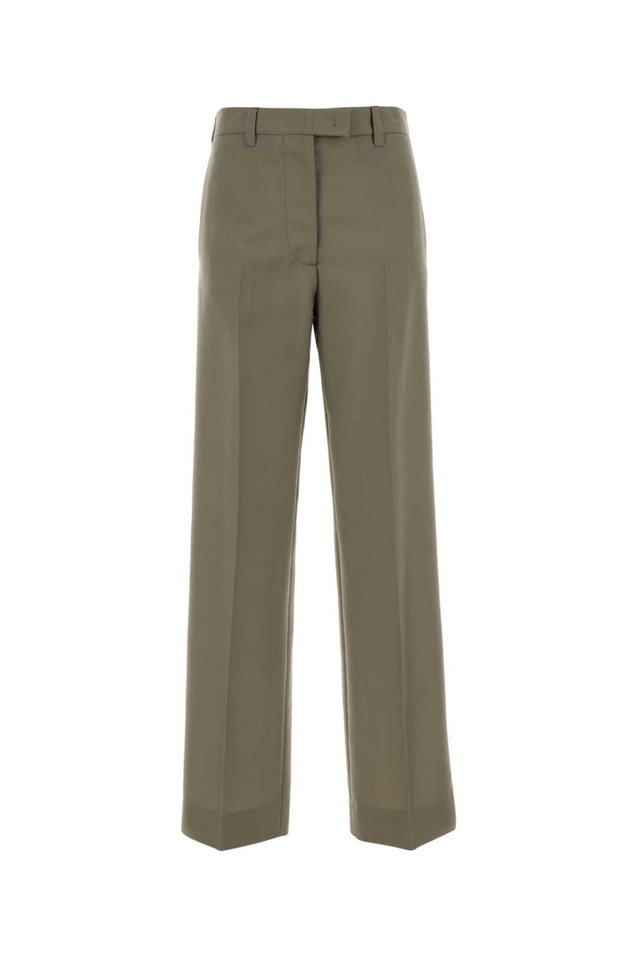 Miu Miu 60% Mohair trousers in beige
