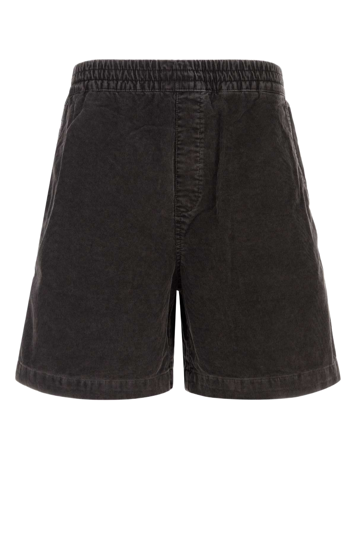Brown Corduroy Reynold Short Shaleduskywashed Exterior: Cotton