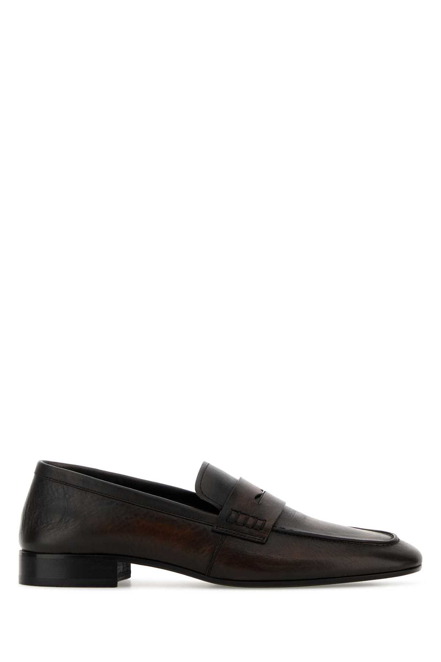 Dries Van Noten Exterior: 100% Leather loafer in brown