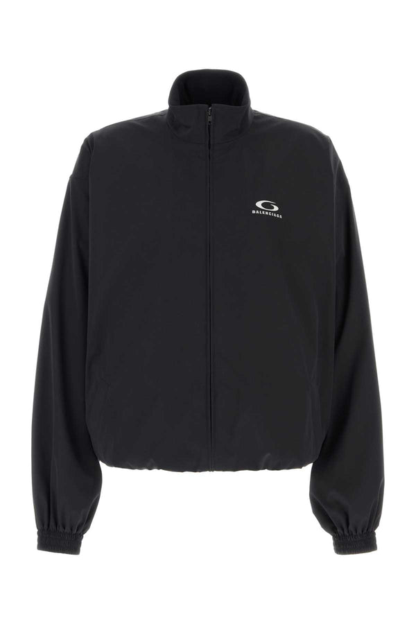Balenciaga Polyester 69% jacket in black