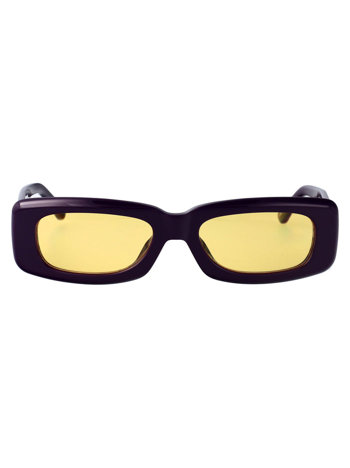 Mini Marfa Purple/silver/yellow Acetate Sunglasses