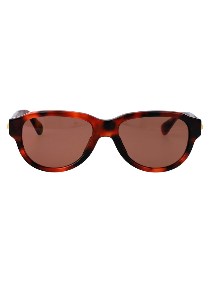 Bv1410s Havana-havana-red Recycled Acetate Sunglasses