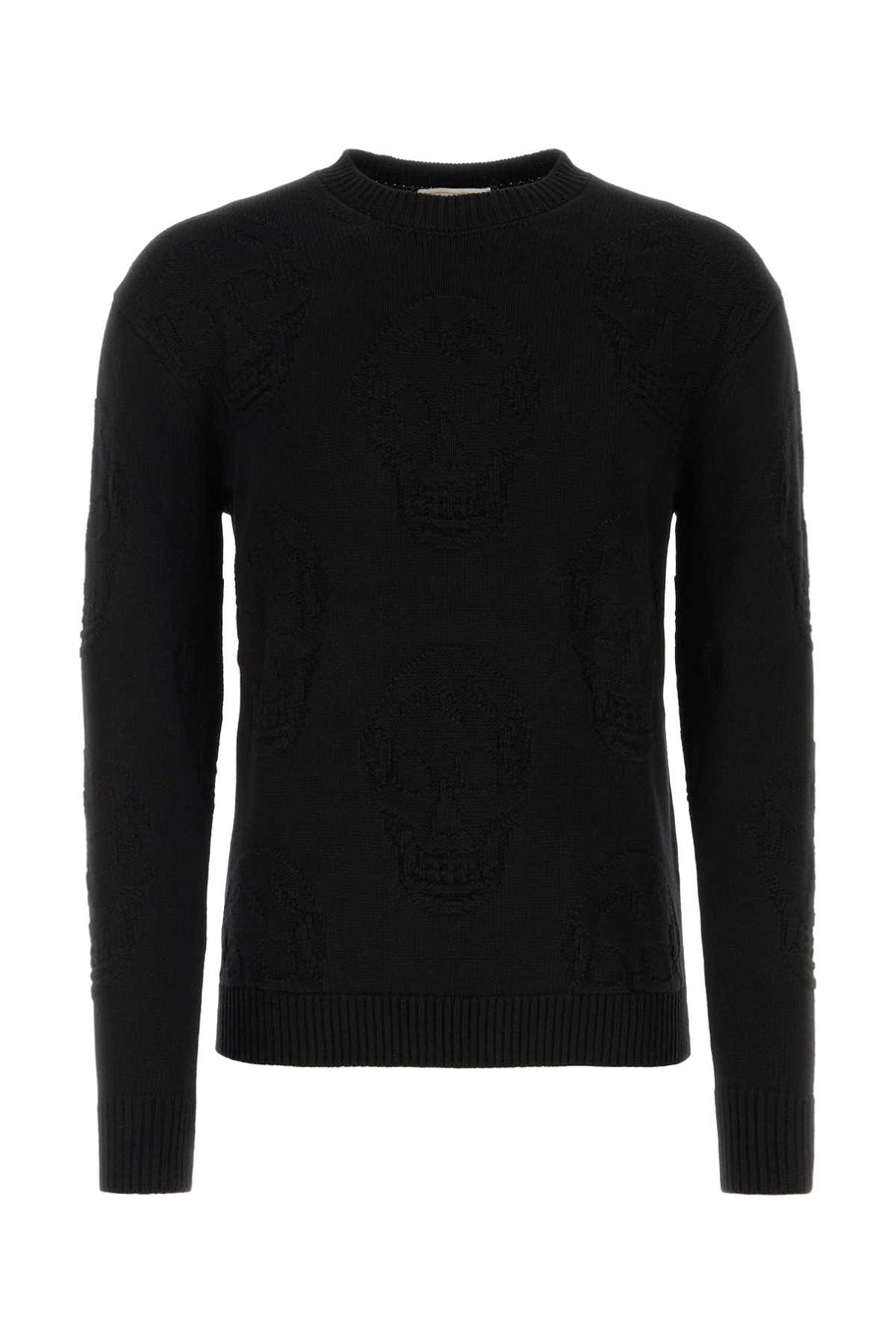 Alexander McQueen 100% Cotton sweater in black