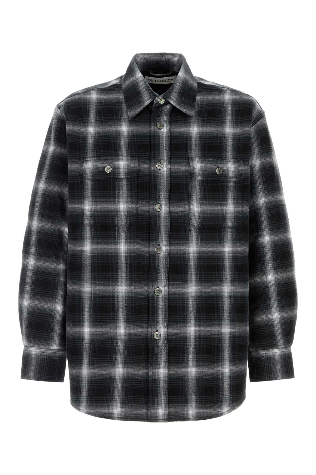 Shadow Trial Check Exterior: Cotton Camicie