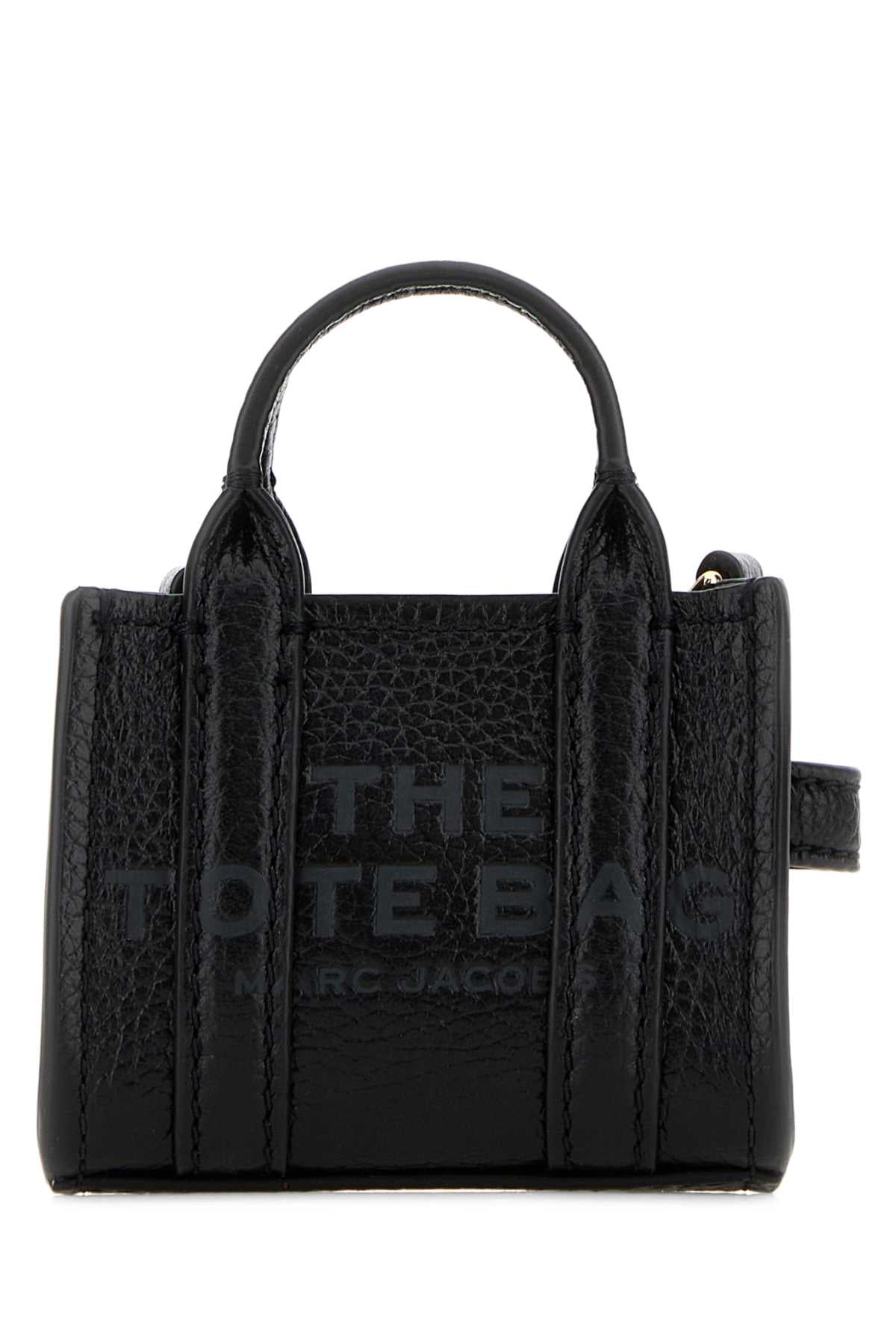 Black Leather Pouch Borse A Mano