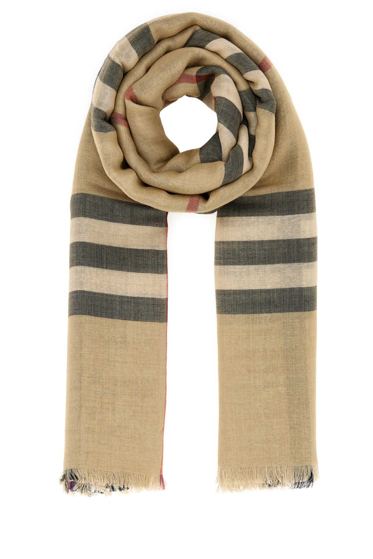 Sandlichen Wool Mulberry Silk Sciarpe E Foulard