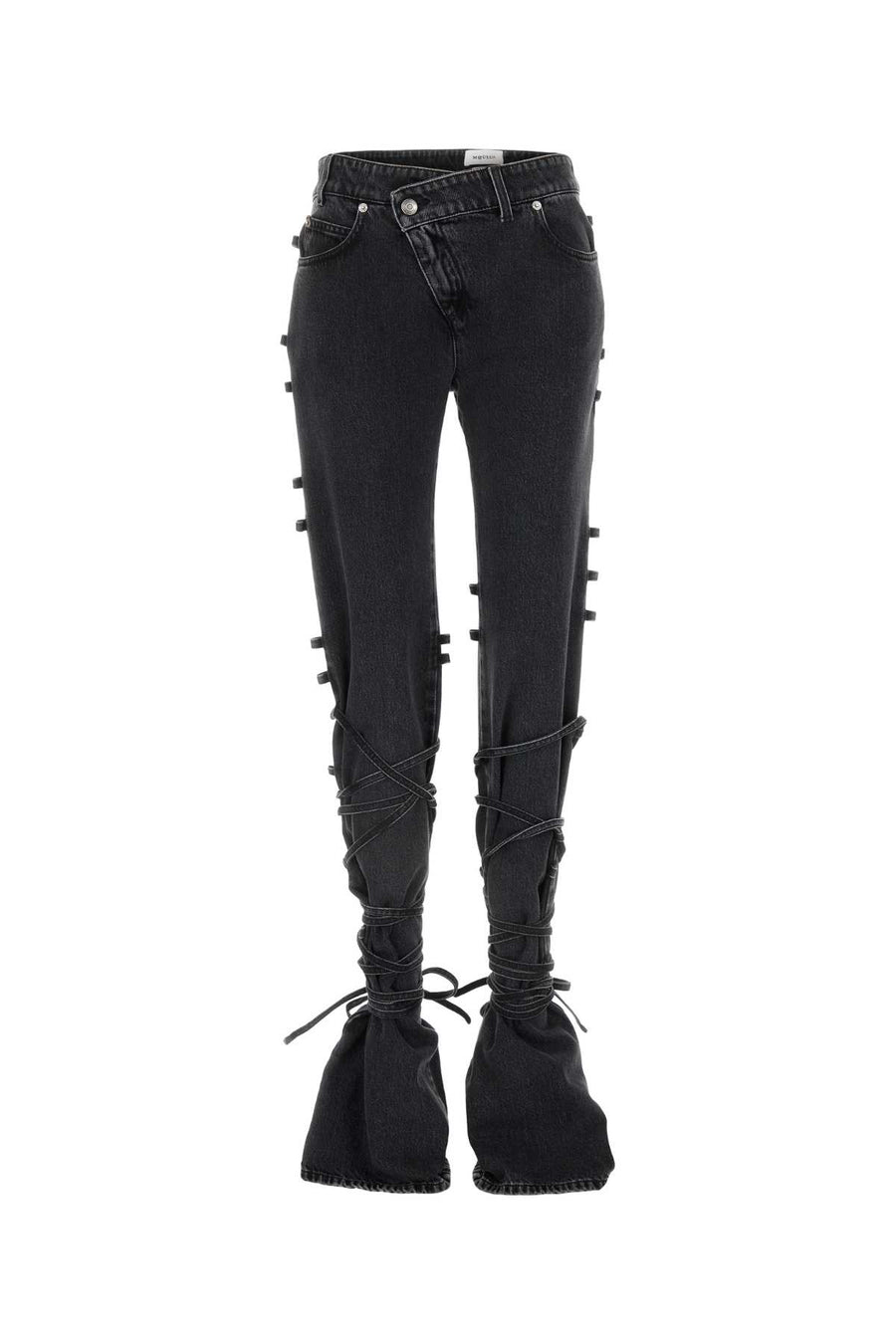 Alexander McQueen 100% Cotton jeans in black