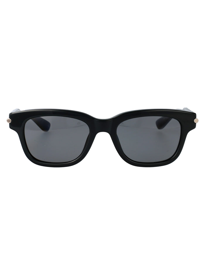 Am0497s Green-green-grey Recycled Acetate Sunglasses