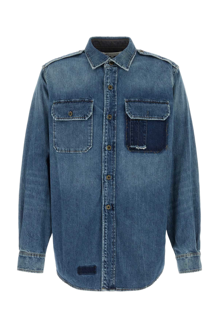 Denim Shirt Vintagemediumblue T-shirt