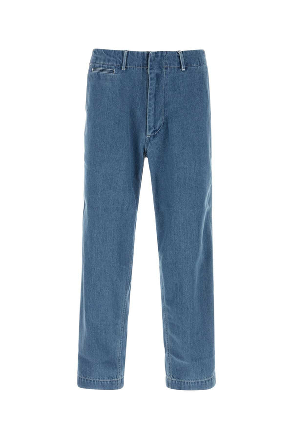 Nanamica Denim 70% Cotton 30% Polyester jeans in blue