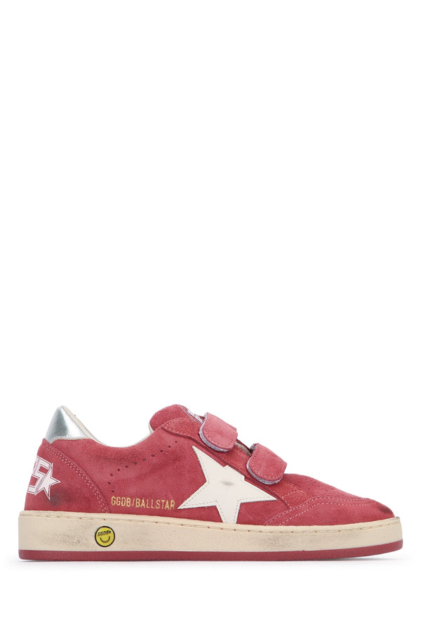Golden Goose Deluxe Brand Strap Suede upper sneaker in red