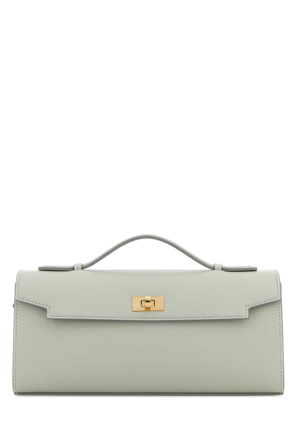 Pastel Light Blue Leather Mortimer Handbag Iceberg Borse A Mano