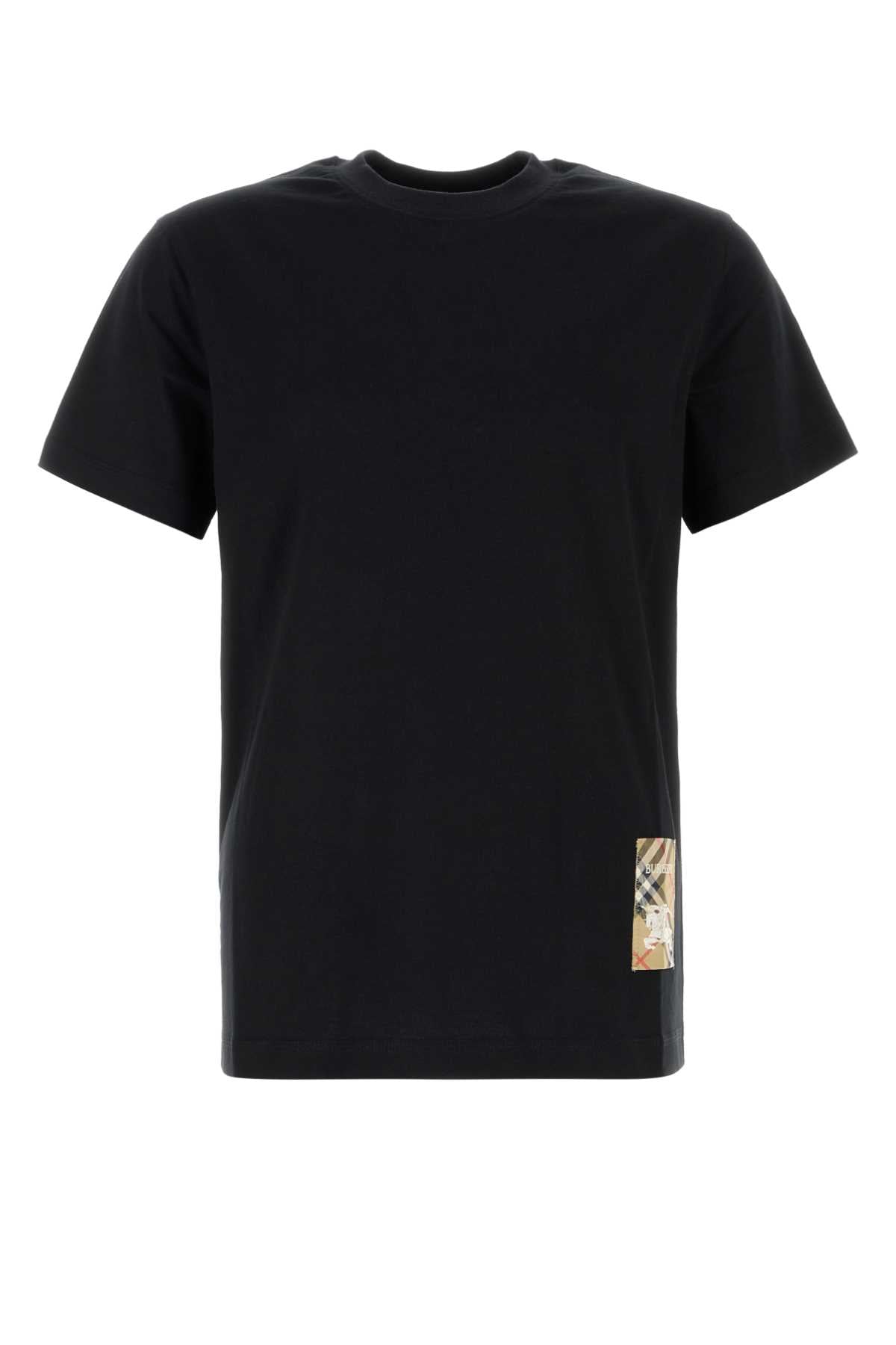 Black Cotton T-shirt