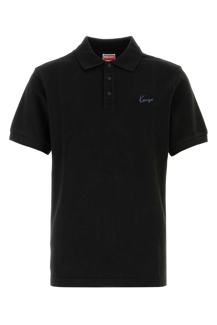 Black Exterior: Cotton Polo