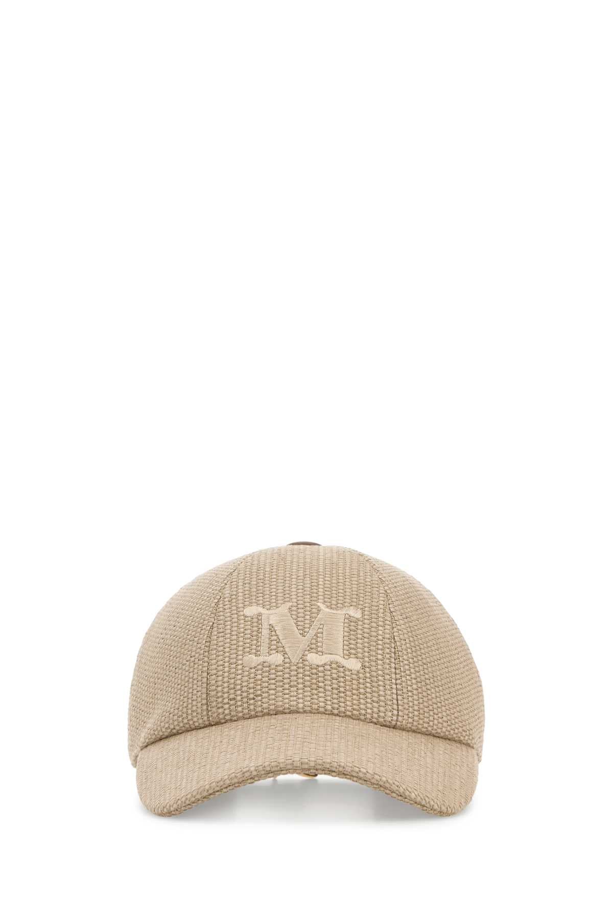 Sand Raffia Circense Baseball Cap Ecru Cappelli E Fasce Per Capelli