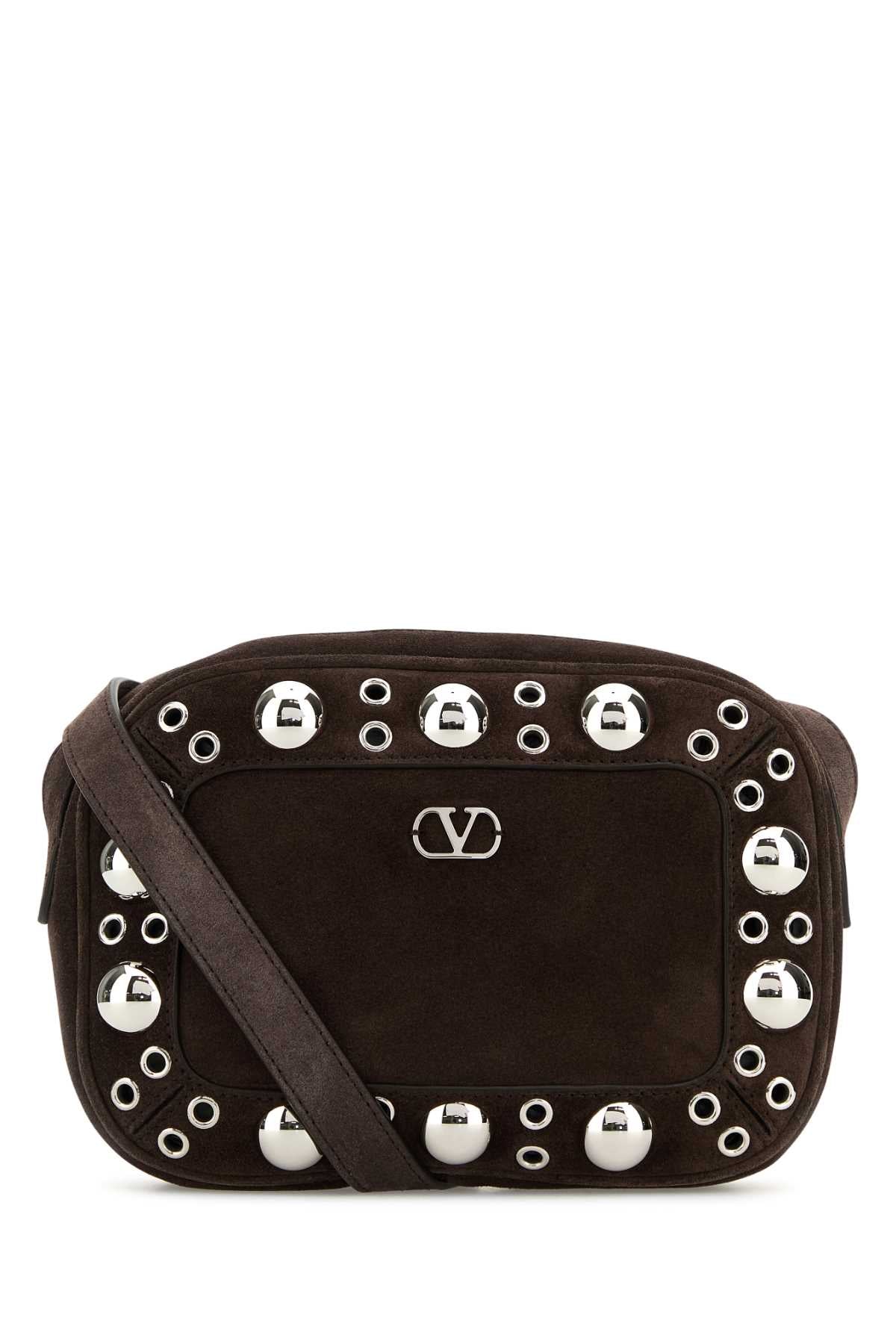 Brown Suede Nellcãte Crossbody Bag Testadimoro Borse A Tracolla
