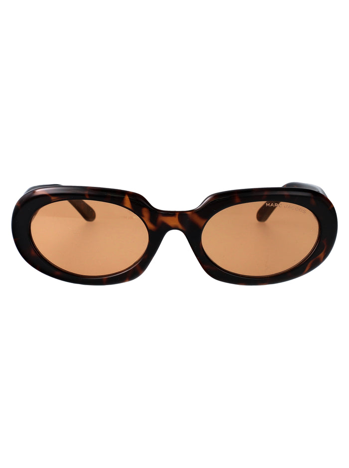 Marc 887-G-S Havana Acetate Sunglasses