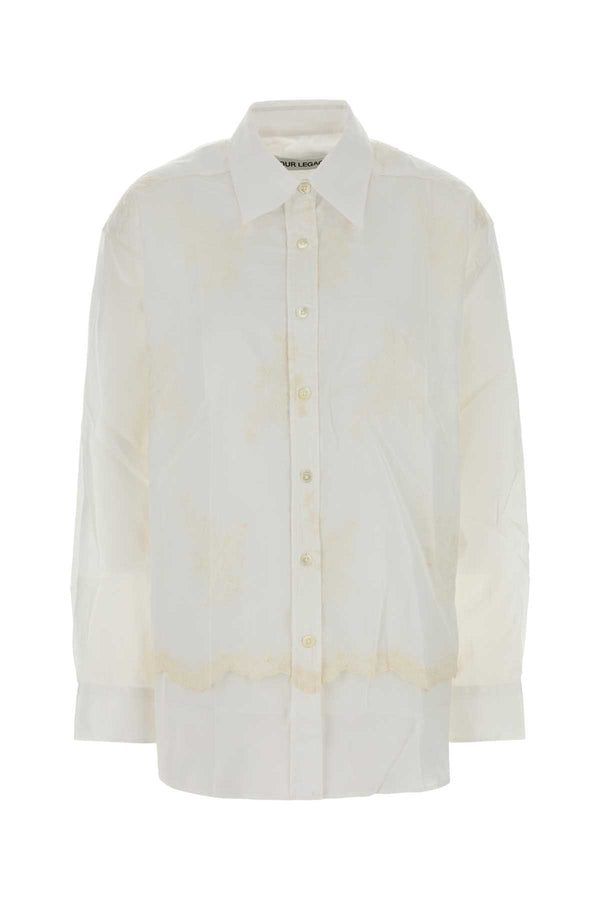 Our Legacy Shirt 100% Cotton shirt in white