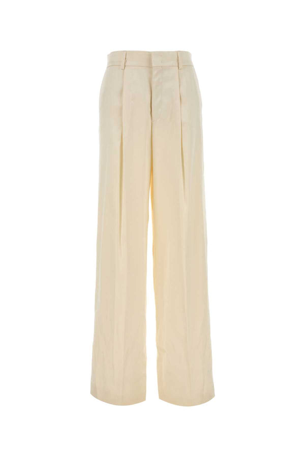 Alberta Ferretti 100% Viscose trousers in beige