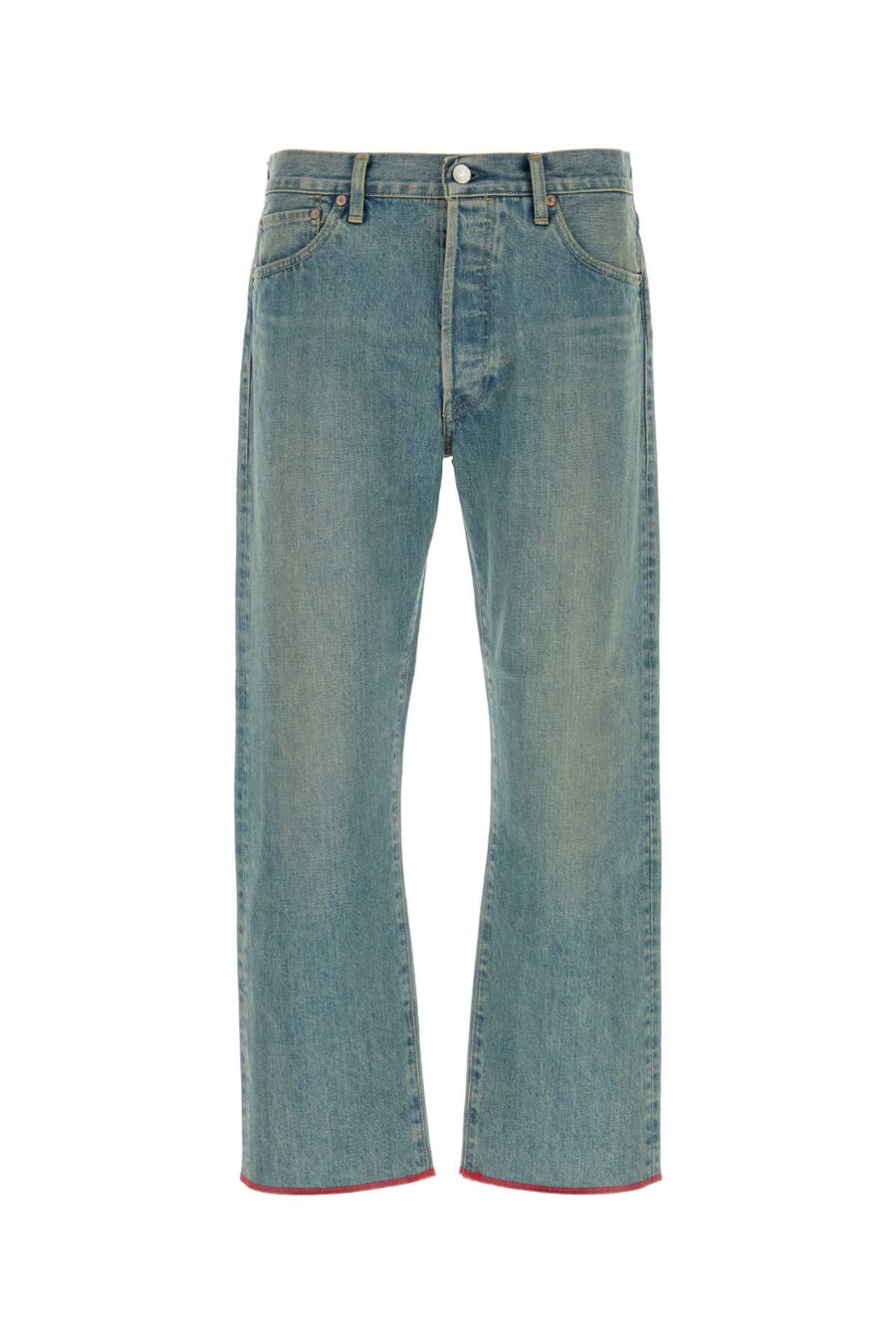Junya Watanabe Pants 100% Cotton jeans in indigo