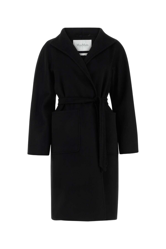 Black Cashmere Lilia Coat 004 Exterior: Cappotti