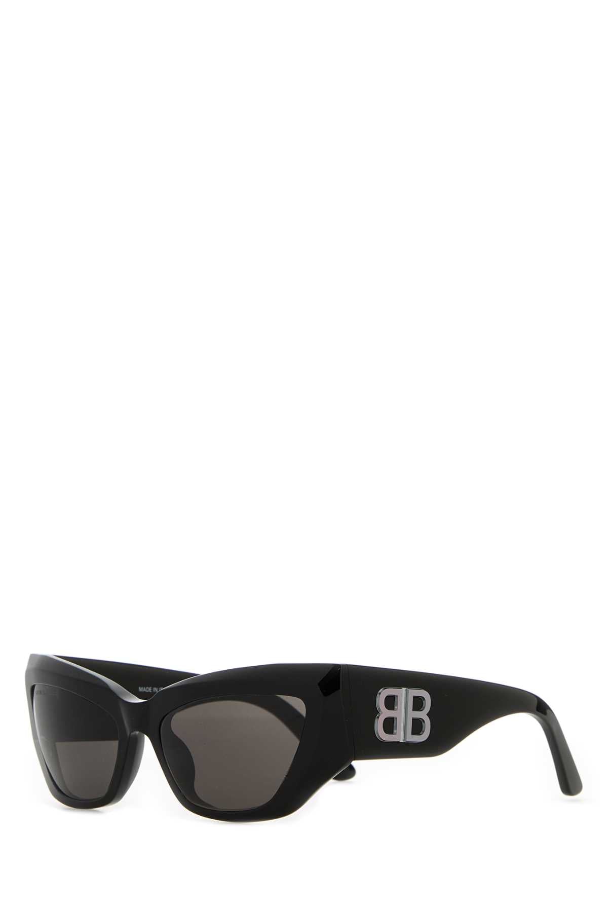 Black Acetate Signature Butterfly Sunglasses Black/iridescent Log Exterior: Occhiali Da Sole