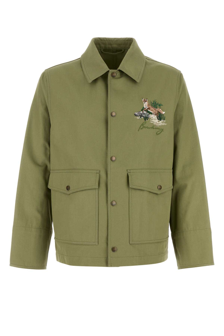 Burberry 100% Cotton jacket in green