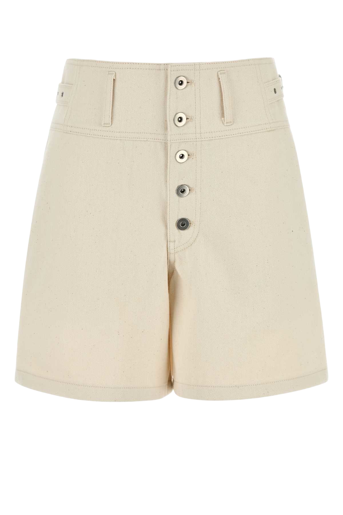 Sand Denim Bermuda Shorts 280 Exterior: Cotton