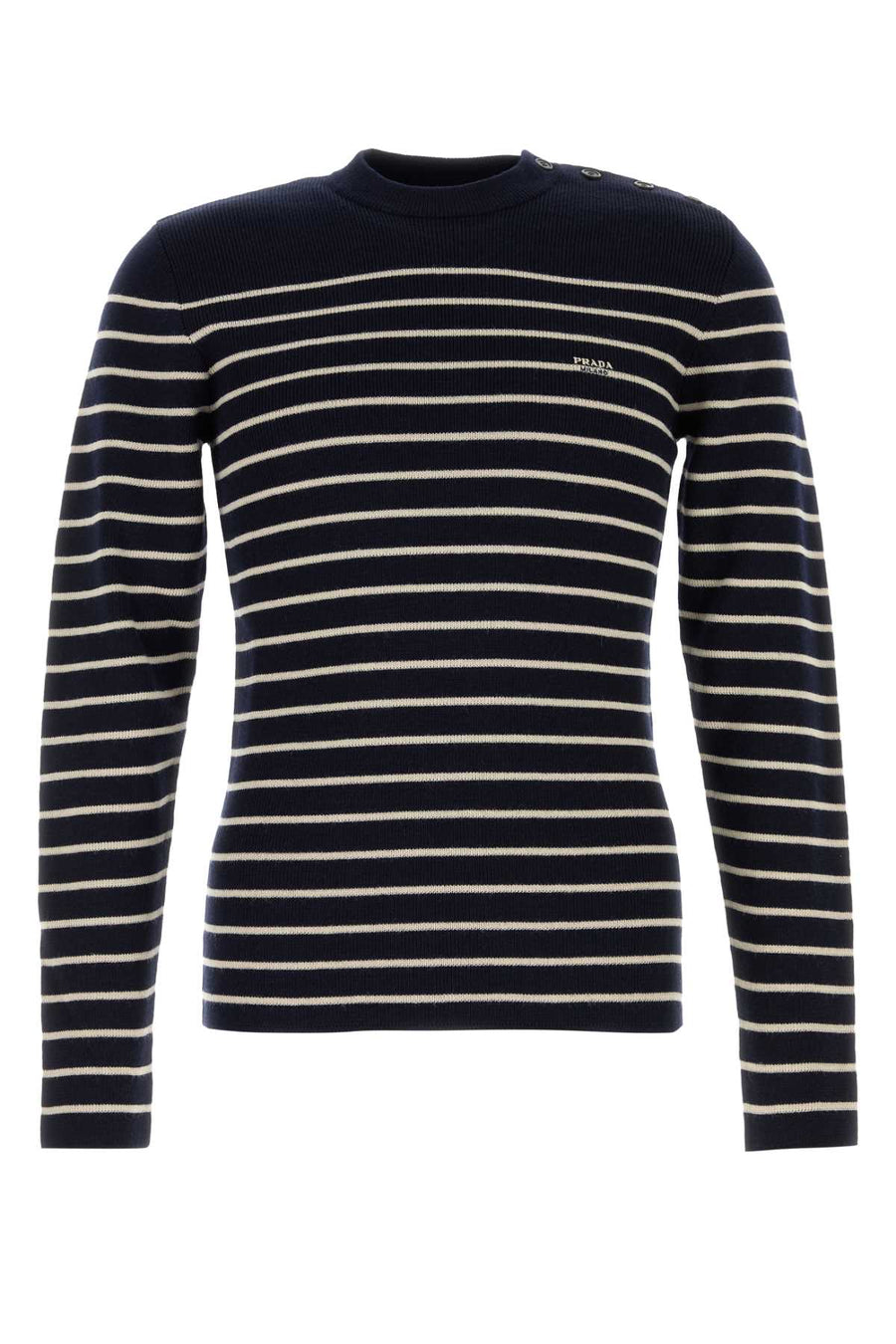Prada 100% wool sweater in navy