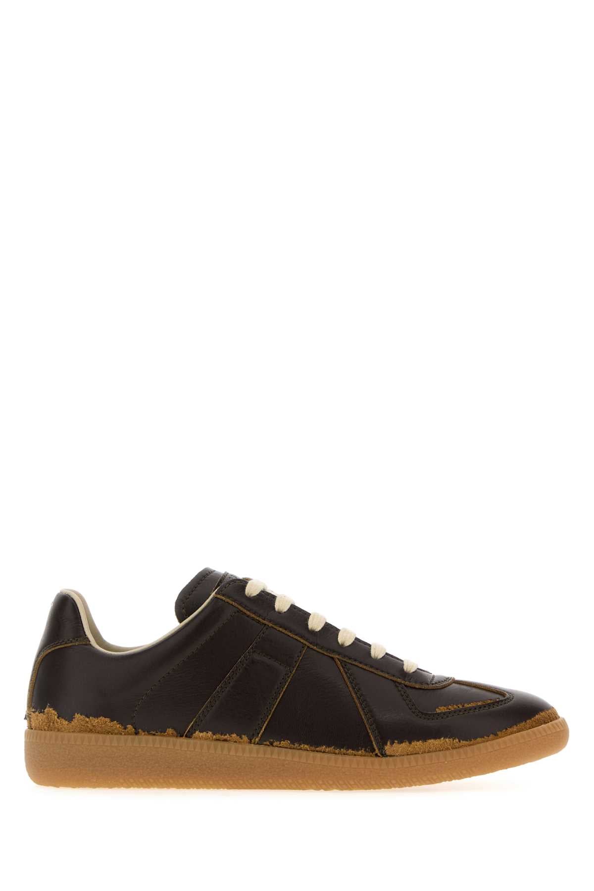 S58ws0270p7414 Hb056 Darkbrowncamel Sneaker