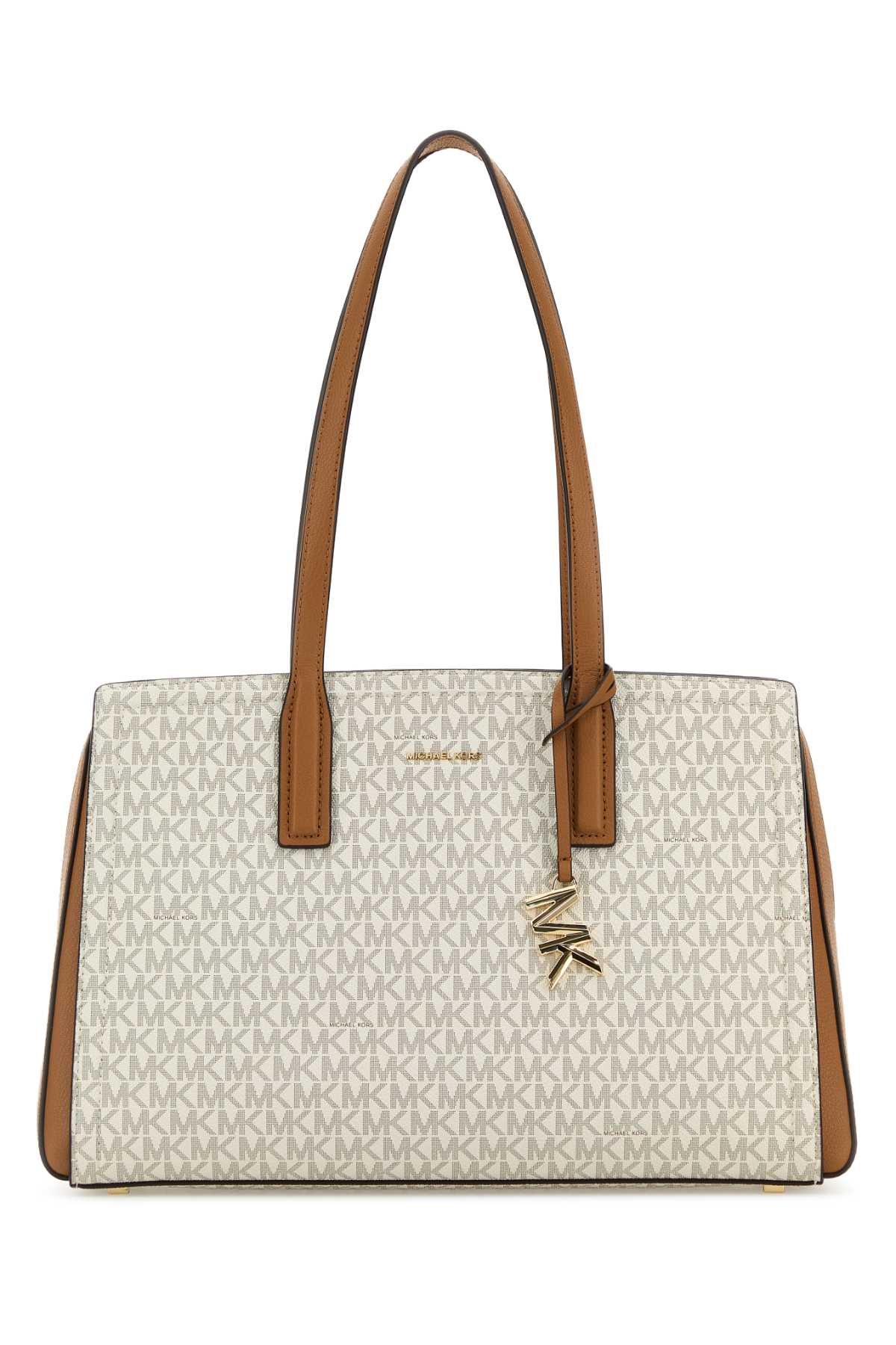 Printed Canvas Medium Laila Shopping Bag Vanillaacrn Borse A Mano