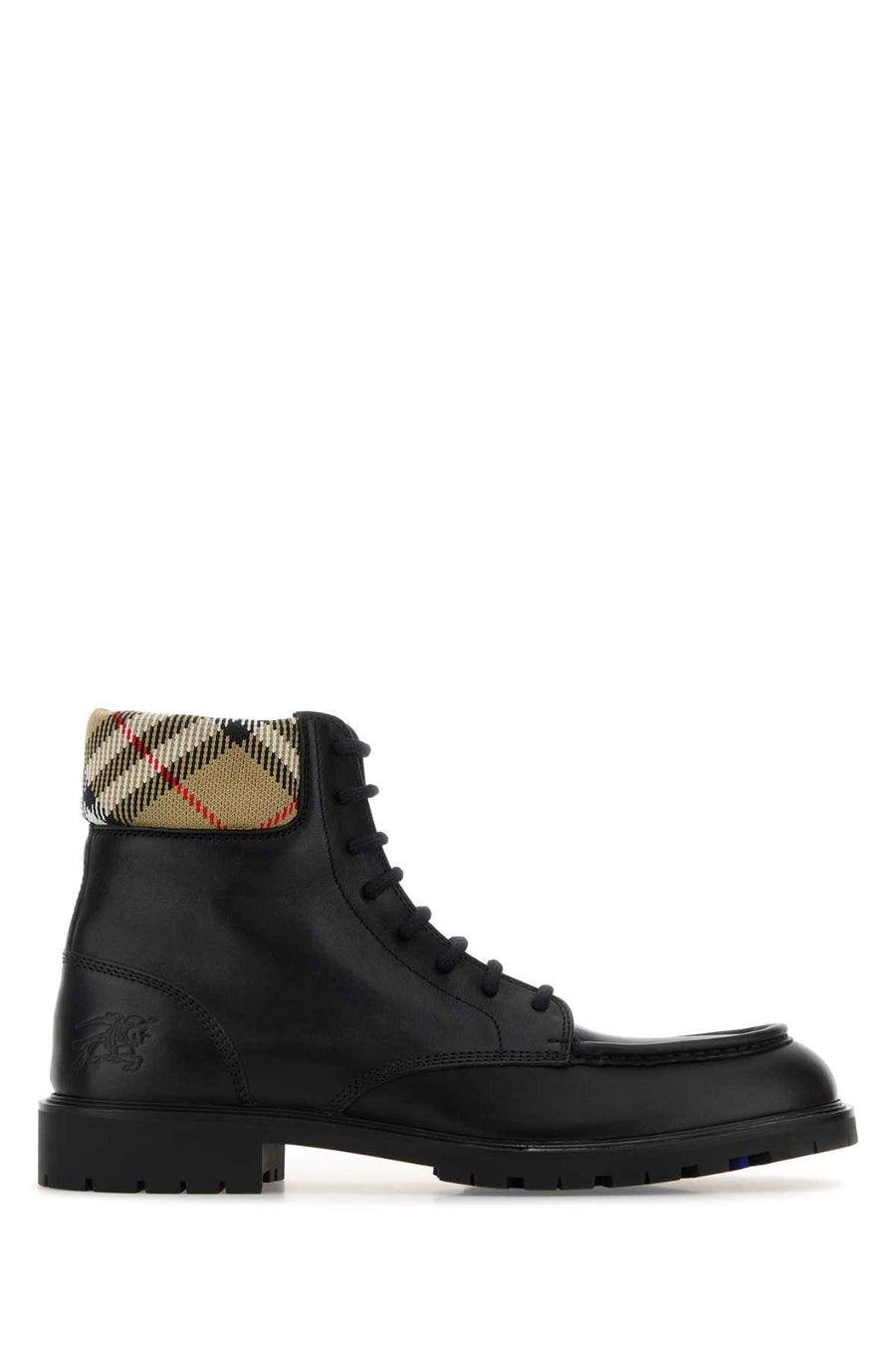 Burberry Exterior: 100% Leather boot in black