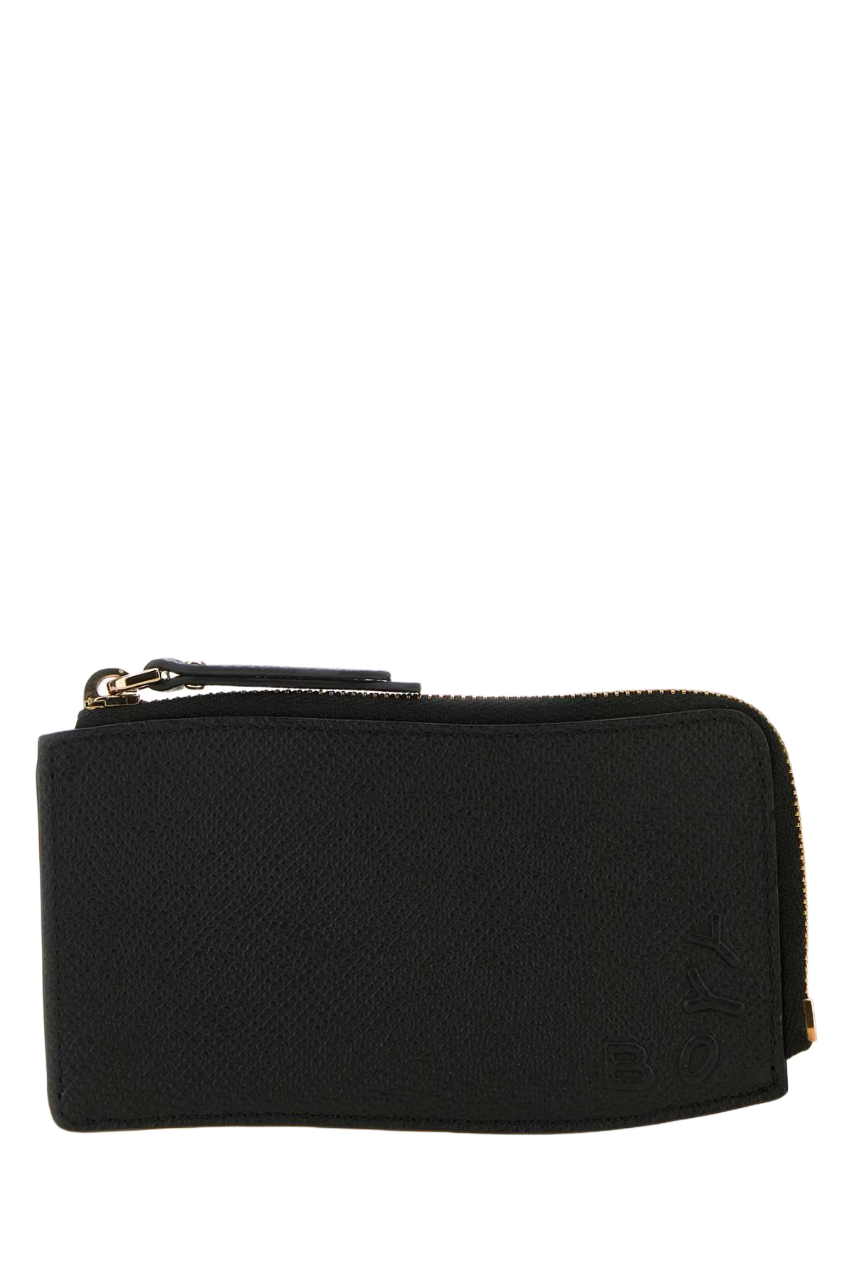 Black Leather Epsom Cardholder Portafogli