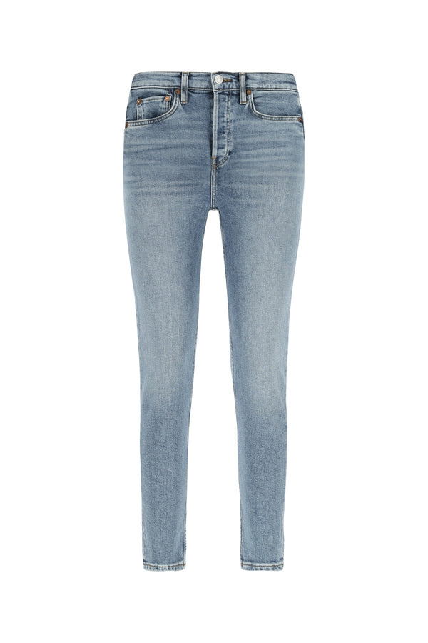 Re Done Brightfadedblue Denim jeans in blue