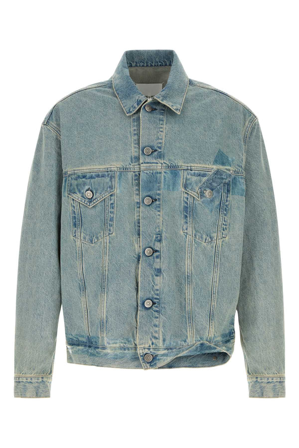Maison Margiela 100% Cotton jacket in blue
