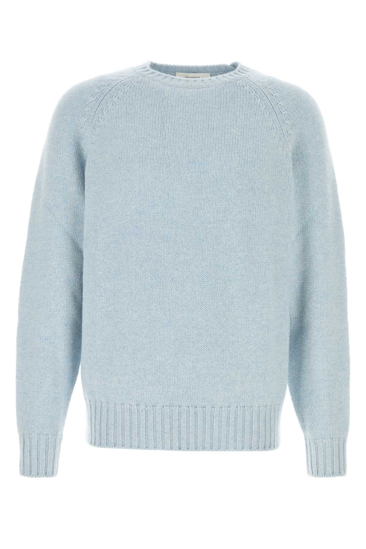 Light-Blue Cashmere Sweater Lightblue Exterior: Maglie