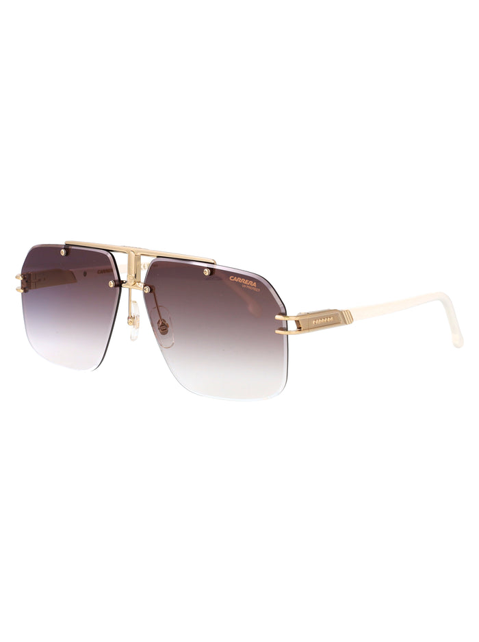 Carrera 1054-S Gold Ivory Metal Sunglasses