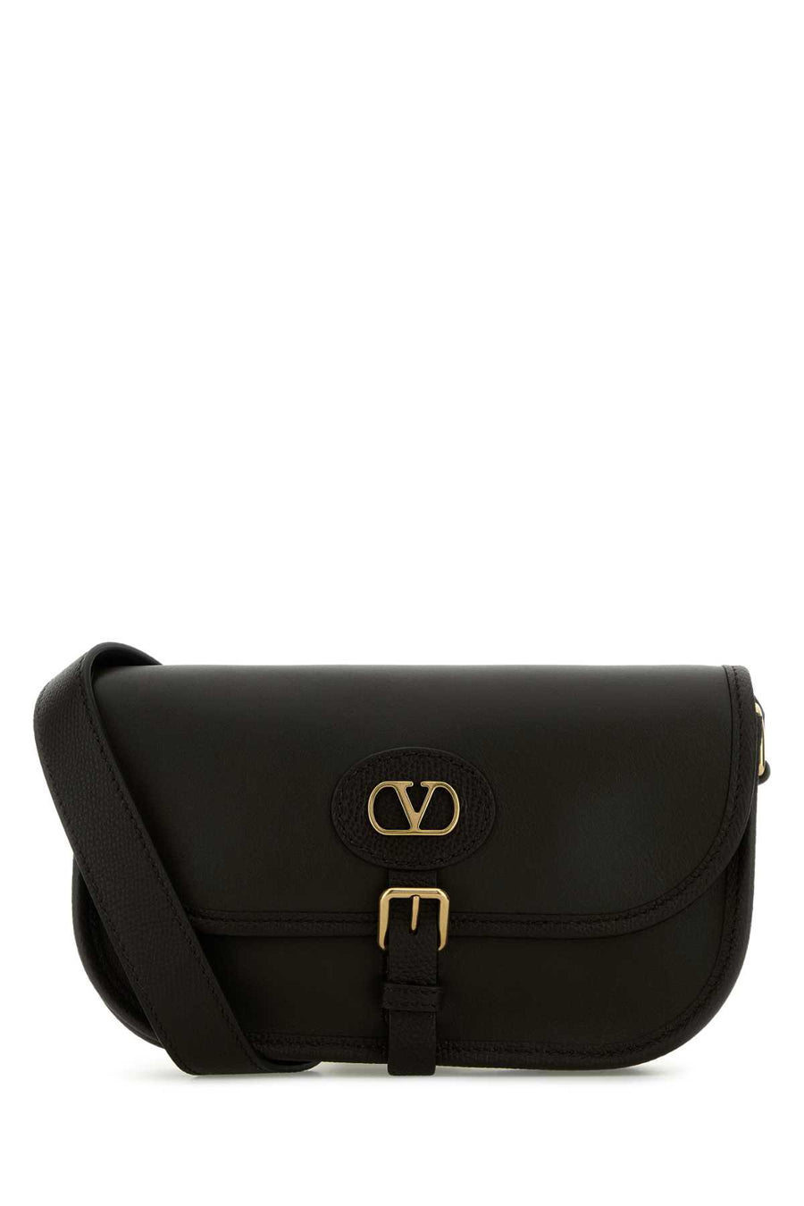 Valentino Garavani Calf leather shoulder bag in black