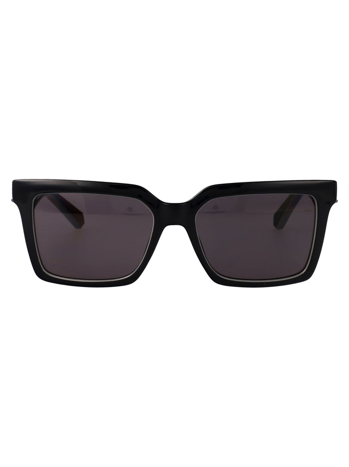 Ckj25602s 1 Black Injected Sunglasses