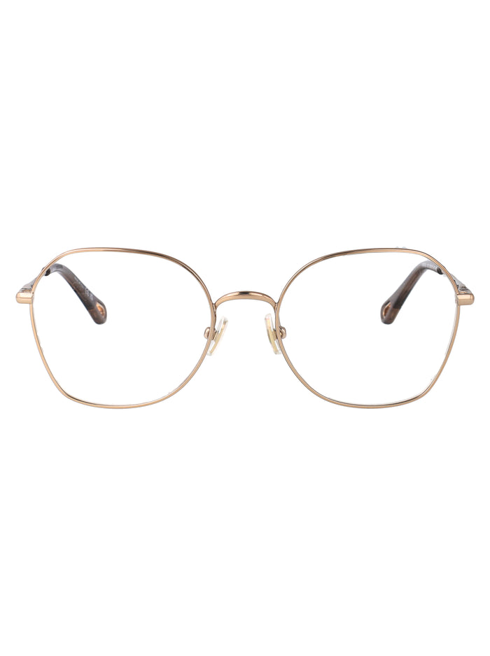 Ch0320o 002 Gold-gold-transparent Metal Optical